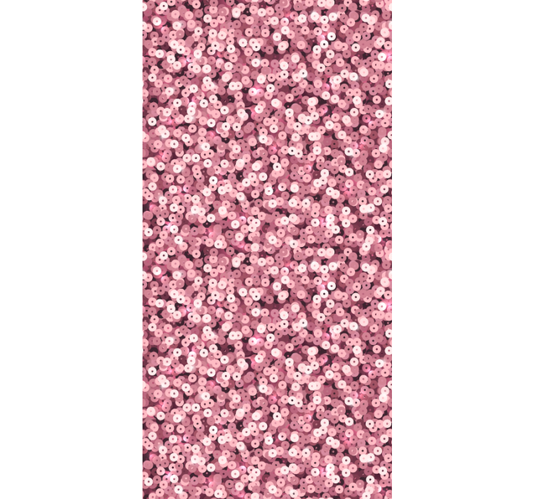 Cortina roller infantil brillo rosa - TenVinilo