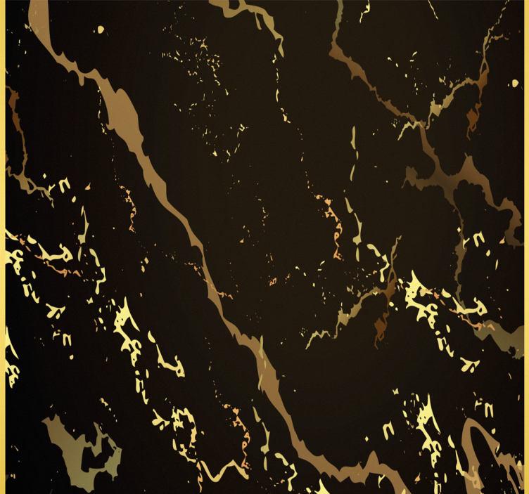 Cortina roller oficina textura mármol negro dorado - TenVinilo