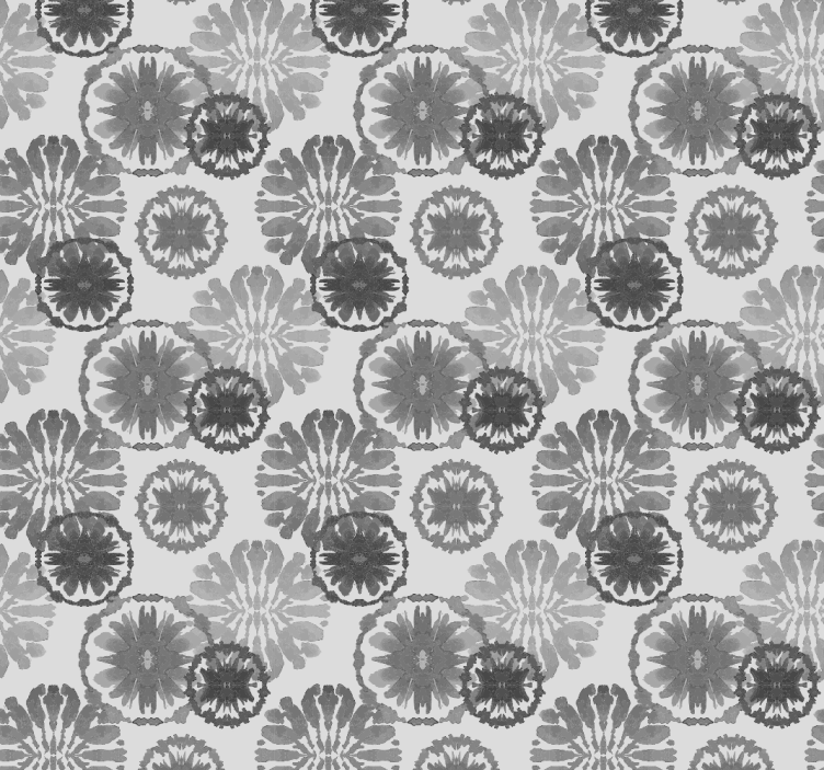 Cortina roller oficina ilusión pintada en gris - TenVinilo