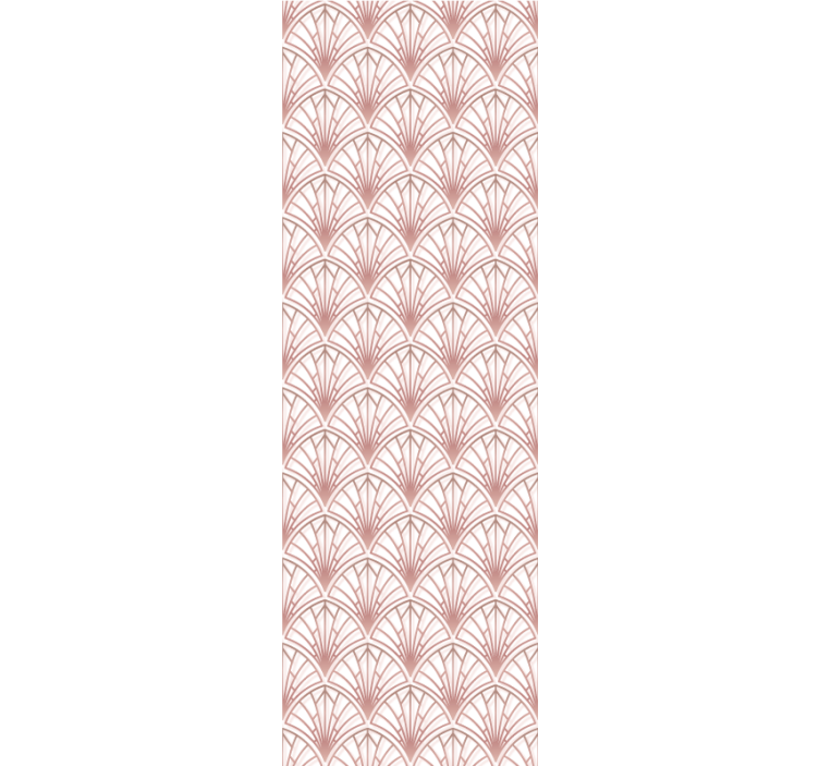 Cortina roller juvenil fondo rosa elegante - TenVinilo