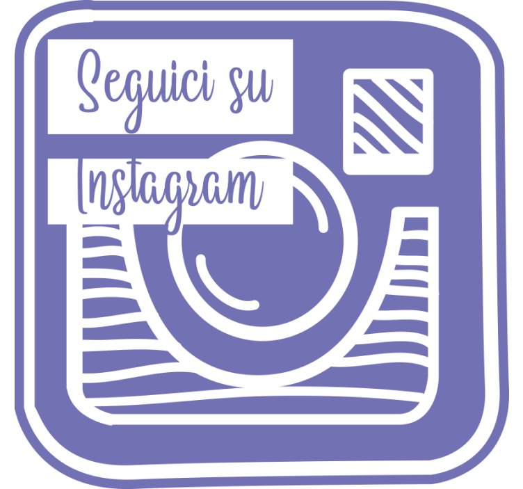 Cortina roller morada nuestra publicidad en instagram - TenVinilo