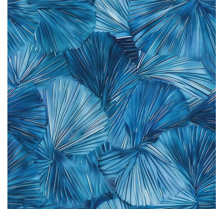 Cortina roller azul puntos visuales azules - TenVinilo