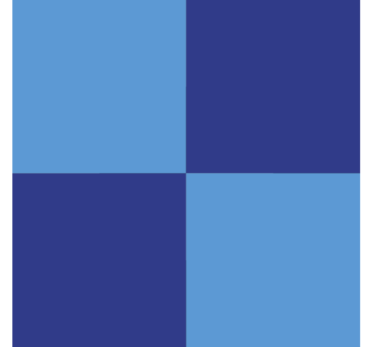 Cortina roller azul motivo oscuro y azul - TenVinilo