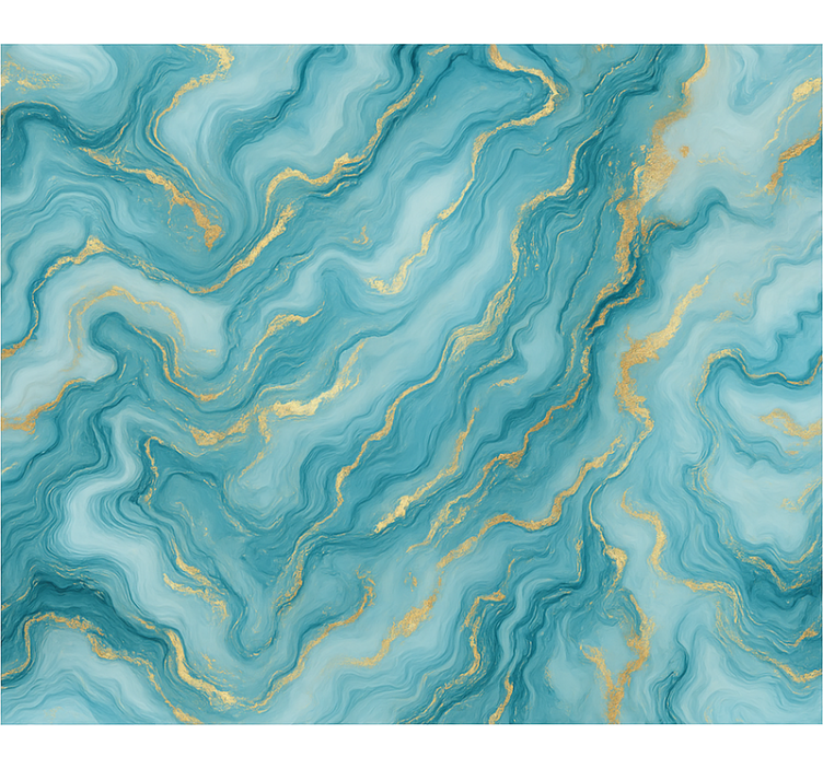 Cortina roller azul mármol azul claro - TenVinilo