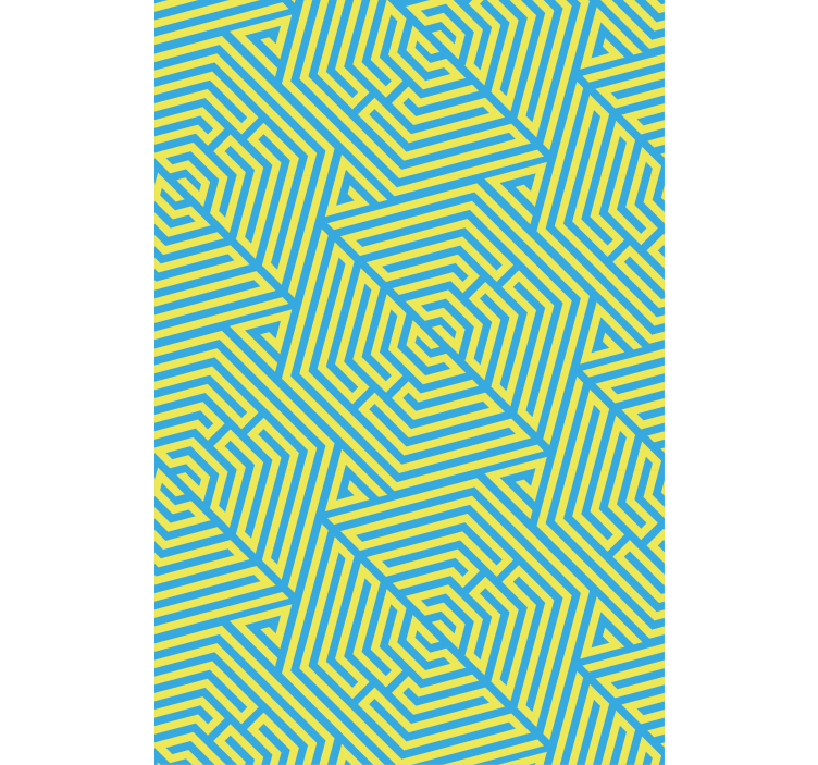 Cortina roller textura disposición lineal geométrica - TenVinilo