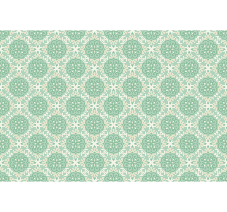 Cortina roller flores elaborados motivos botánicos - TenVinilo