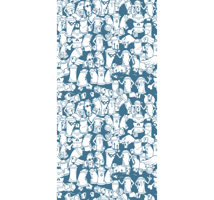 Estor juvenil latas de graffiti - TenVinilo