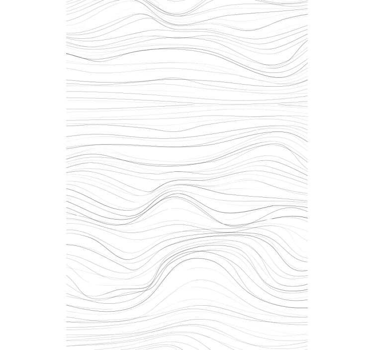 Estor diseño ondas elegantes - TenVinilo