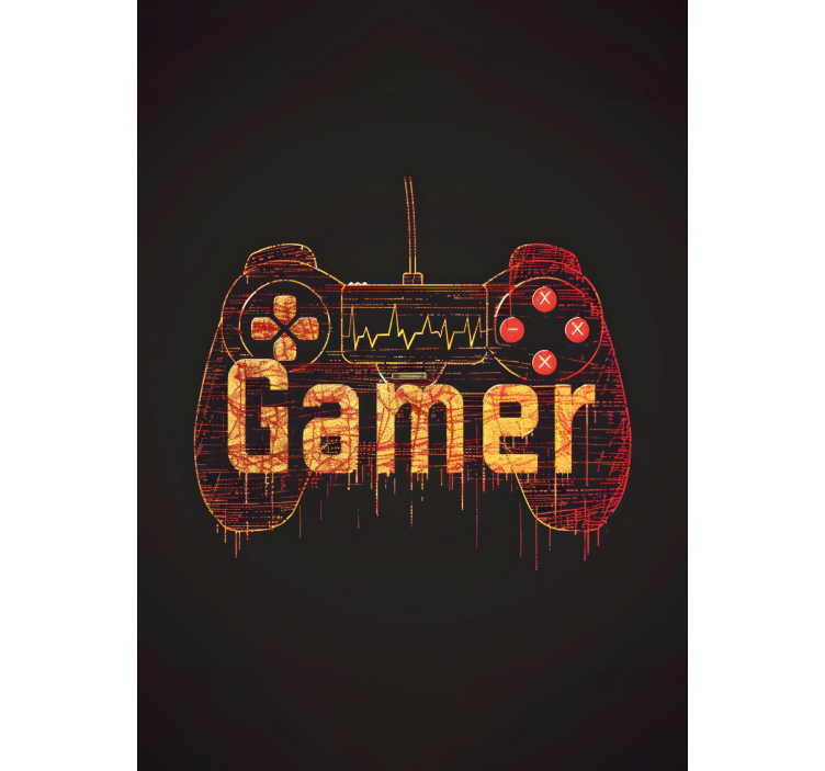 Cortina roller geek los latidos del corazón del jugador - TenVinilo