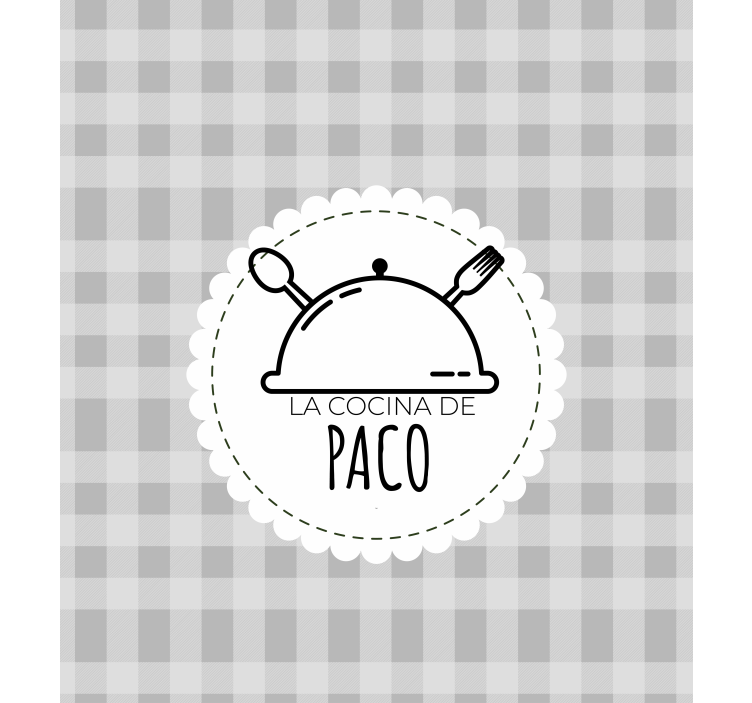 Cortina roller personalizable estilo de cocina - TenVinilo