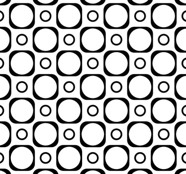 Cortina roller negra azulejos baño blanco y negro - TenVinilo