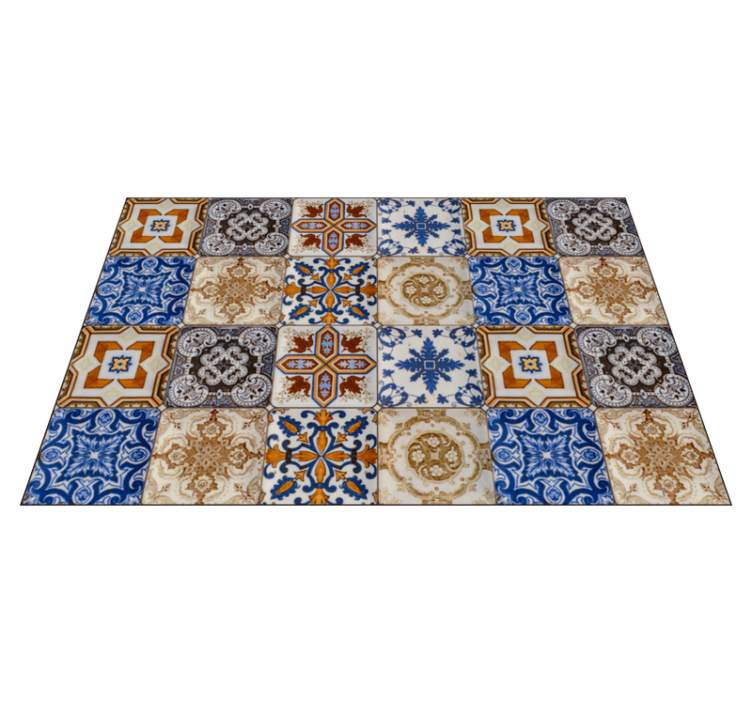 Individual original mesa hidráulica multicolor - TenVinilo