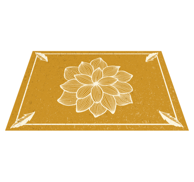 Individual original mesa motivo botánico elegante - TenVinilo