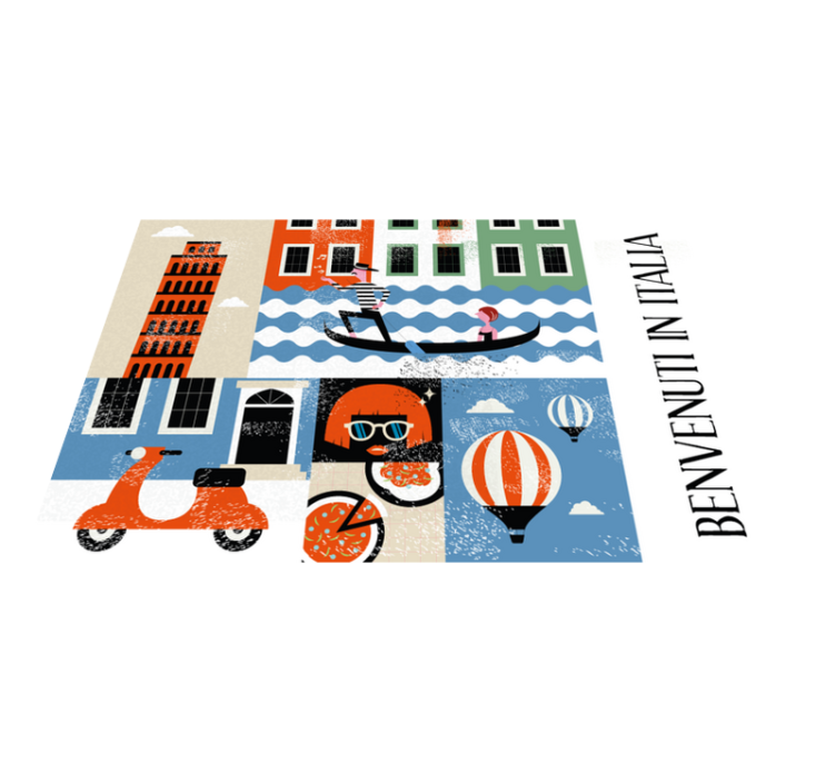 Individual original mesa escena italiana vibrante - TenVinilo
