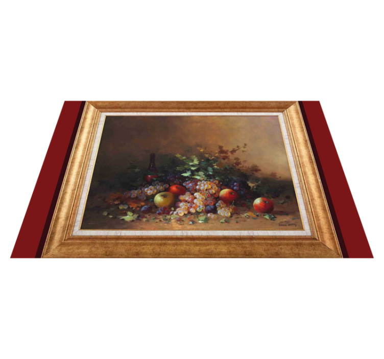 Individual original mesa arte de arreglo de frutas - TenVinilo