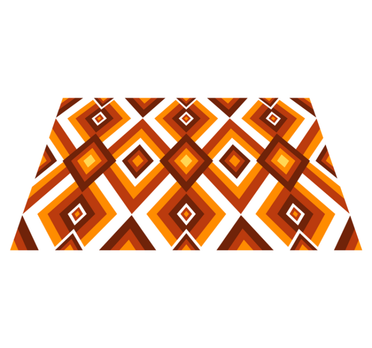 Individual original mesa patrón diamante geométrico - TenVinilo