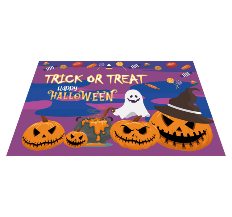 Individual mesa halloween mesa de trick or treat - TenVinilo