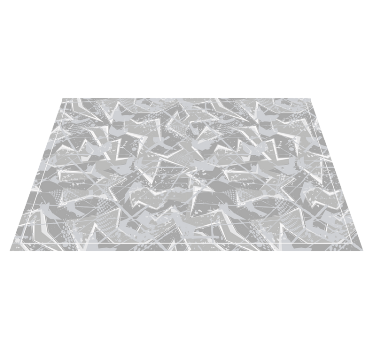 Mantel individual imitación formas geométricas abstractas - TenVinilo