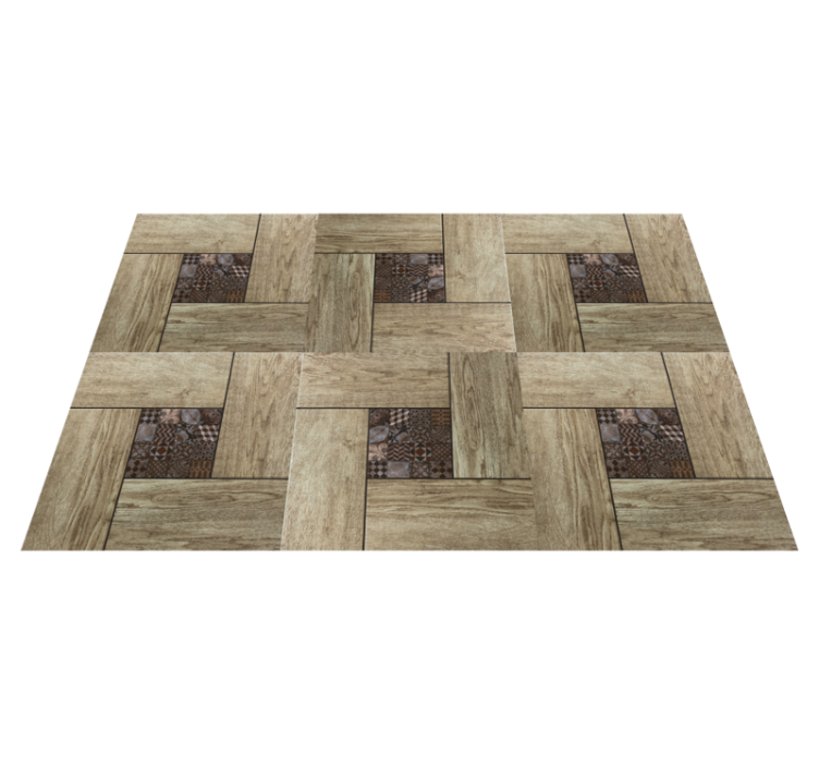 Mantel individual imitación superficie madera - TenVinilo