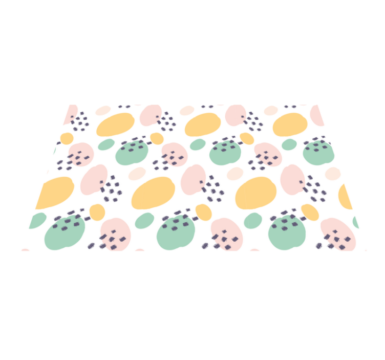 Individual original mesa elemento abstracto colorido - TenVinilo