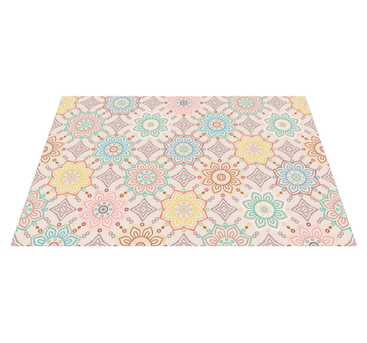 Individual original mesa estampado botánico vivo - TenVinilo