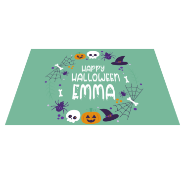 Individual mesa halloween diseño temático de halloween - TenVinilo