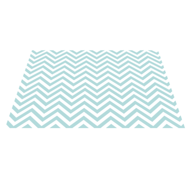 Mantel individual imitación superficie chevron - TenVinilo