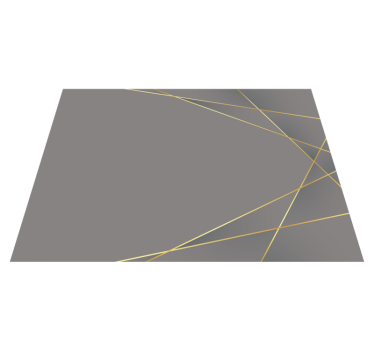 Individuales de mesa elegantes Formas geométricas de tono gris - TenVinilo