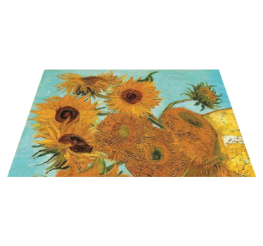 Individual original mesa vitalidad de girasol - TenVinilo