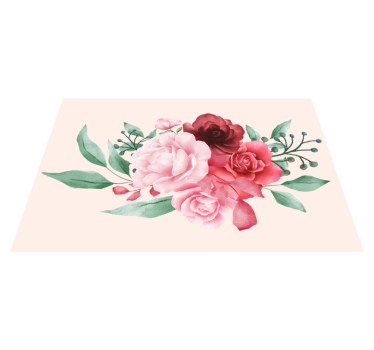 Individual original mesa arreglo floral - TenVinilo