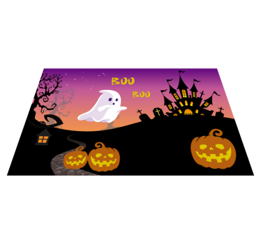 Mantel individual Halloween Boo noche de halloween - TenVinilo