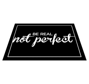 Mantel individual frases slogan de autenticidad - TenVinilo