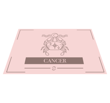 Individual mesa signo del zodiaco cáncer - TenVinilo