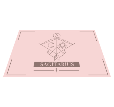 Individual mesa signo del zodiaco sagitario - TenVinilo