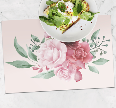 Individual original mesa arreglo floral - TenVinilo