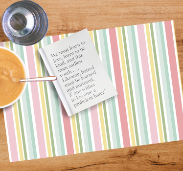 Mantel individual frases papel de pensamientos inspiradores - TenVinilo