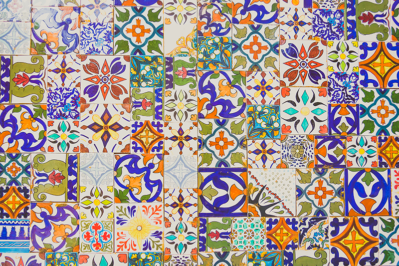 Individual original mesa hidráulica marroquí - TenVinilo