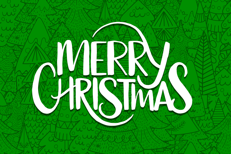 Mantel individual navideño saludos navideños - TenVinilo