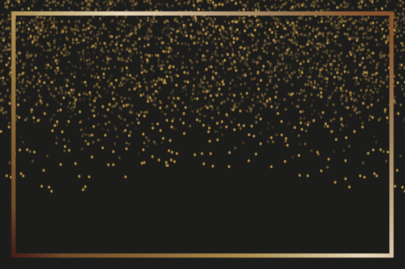 Individual mesa elegante brillo negro elegante - TenVinilo