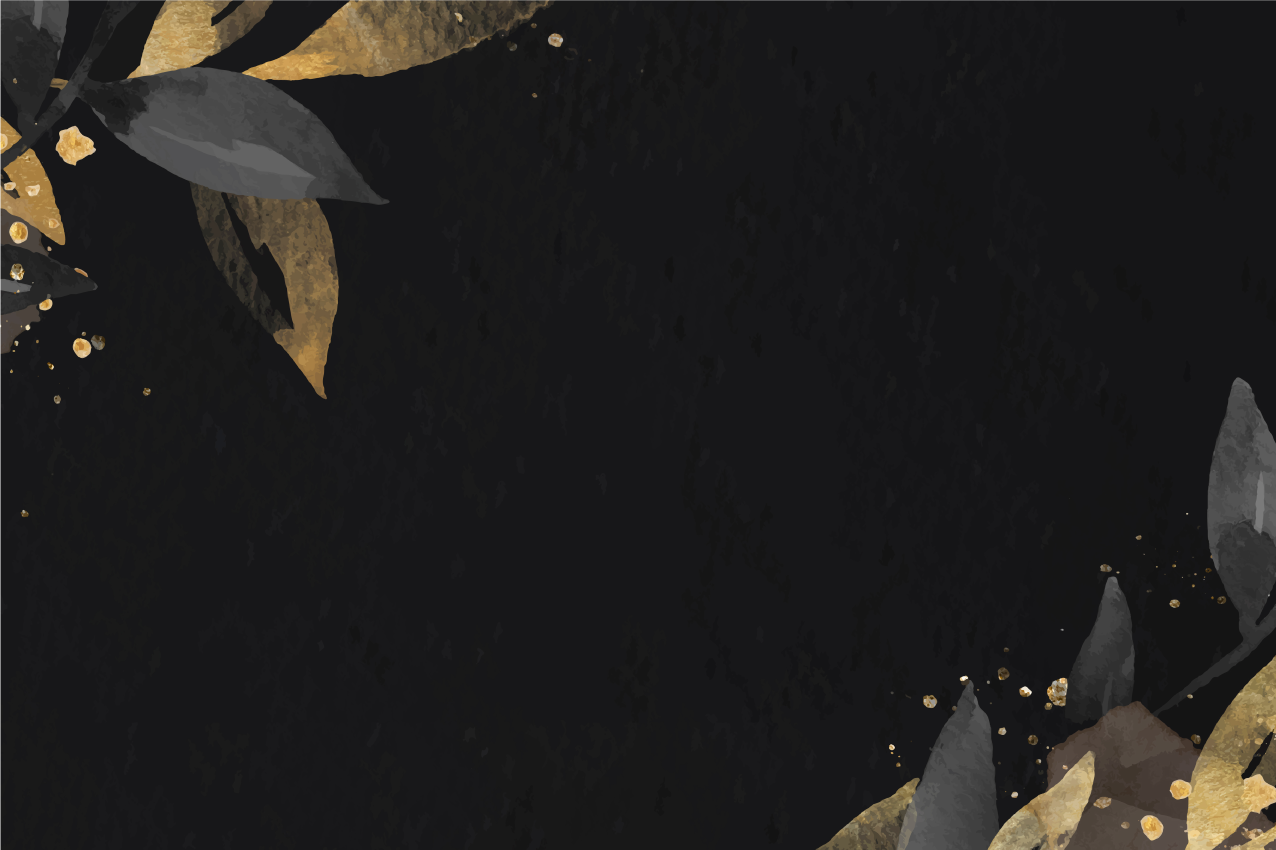 Individual mesa elegante motivos de hojas refinadas - TenVinilo