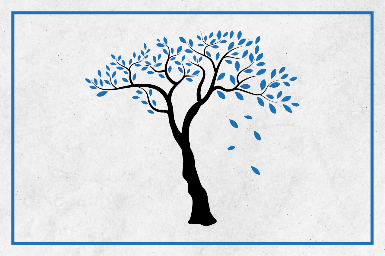 Individual original mesa motivo de árbol elegante - TenVinilo