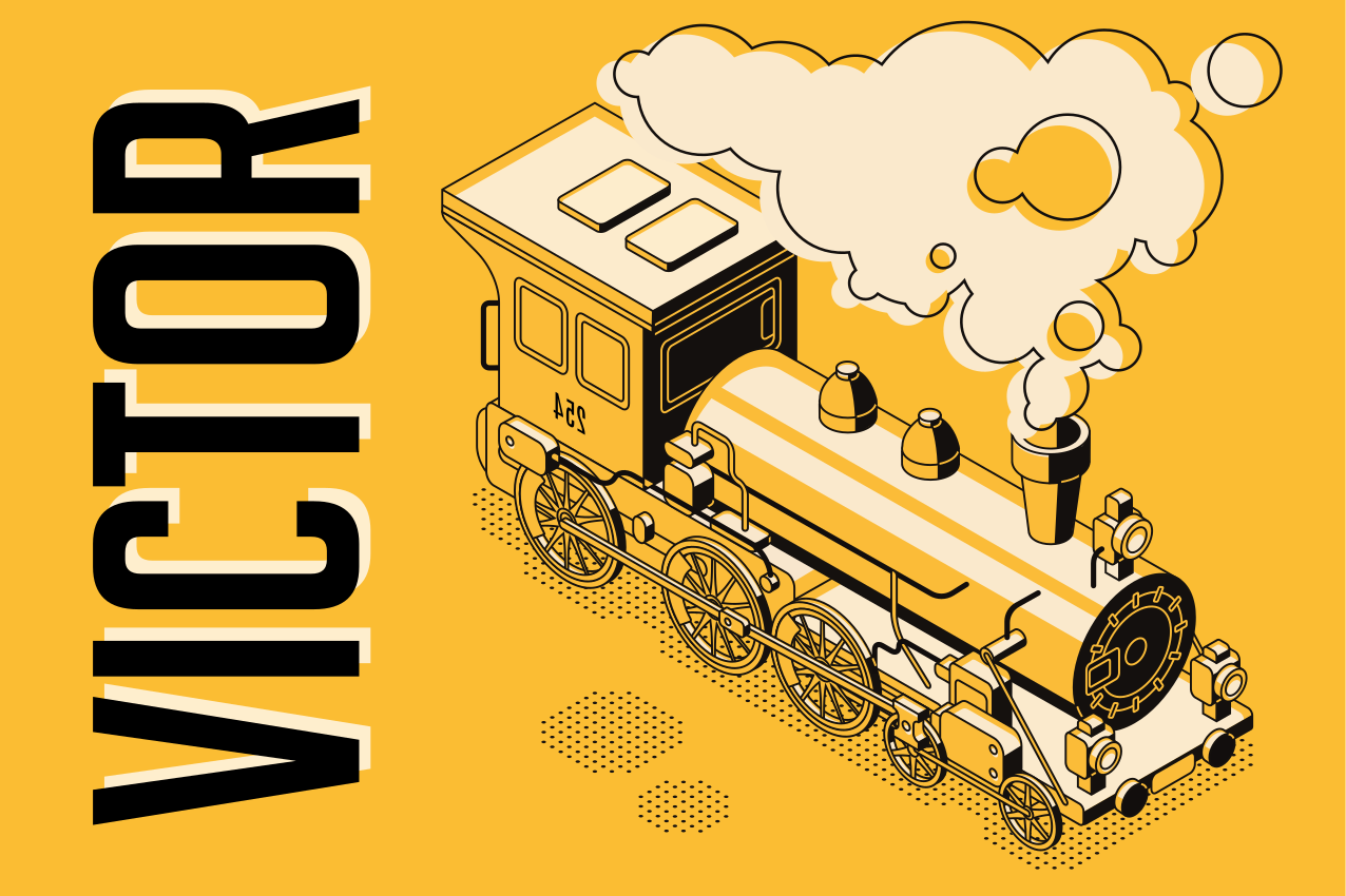 Mantel individual personalizable Bonito diseño y nombre del tren - TenVinilo