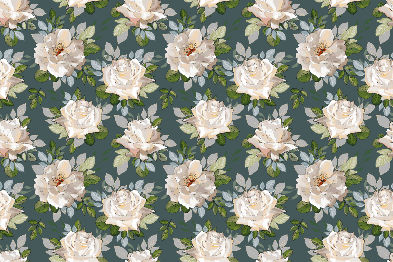 Mantel individual elegante Estilo provenzal colorido - TenVinilo