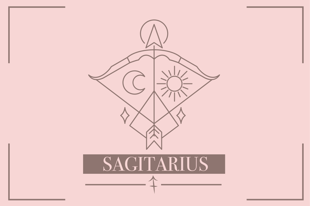 Individual mesa signo del zodiaco sagitario - TenVinilo