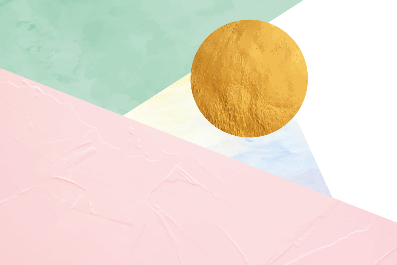 Individual mesa moderno formas geométricas texturizadas - TenVinilo