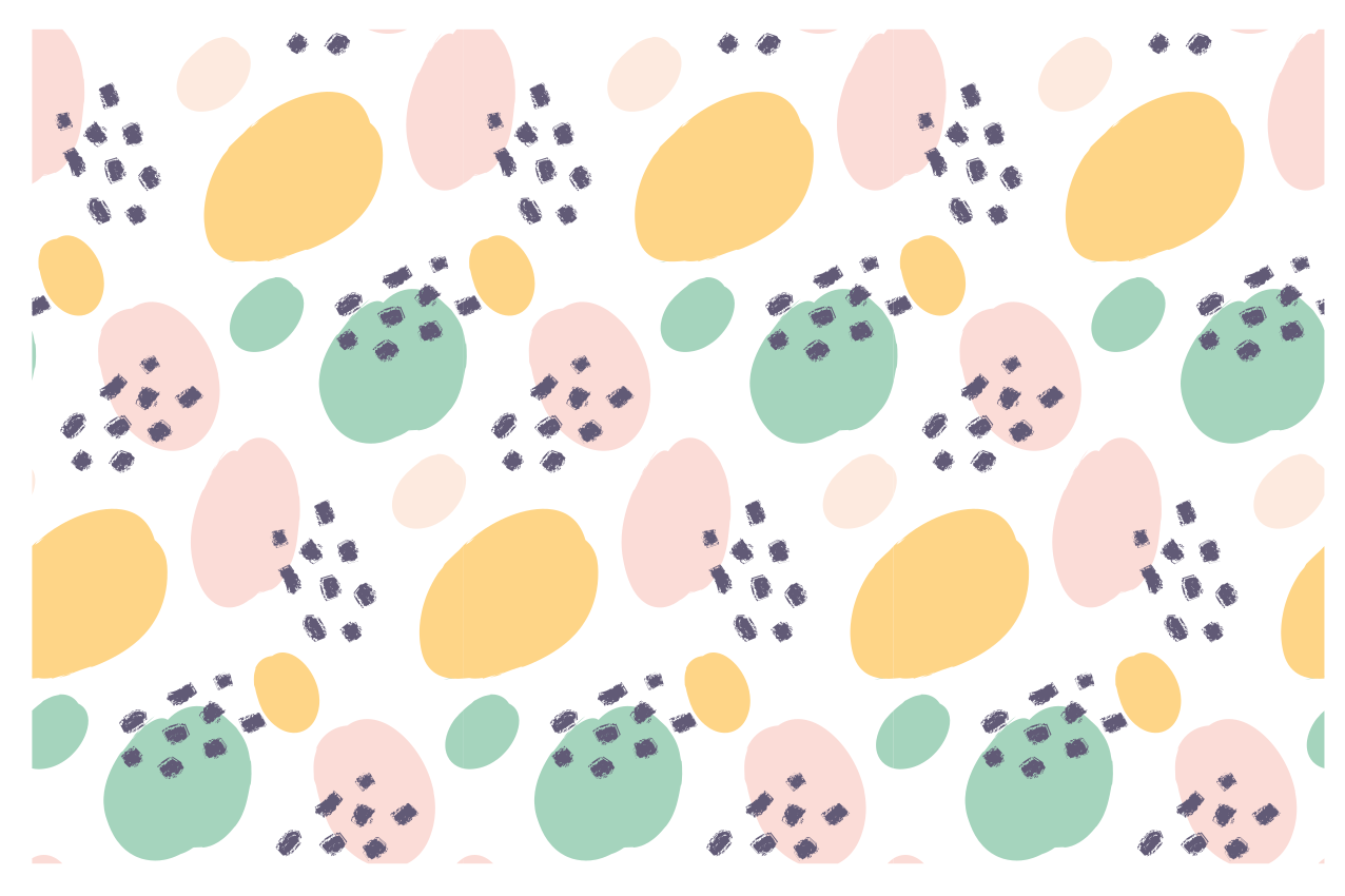 Individual original mesa elemento abstracto colorido - TenVinilo