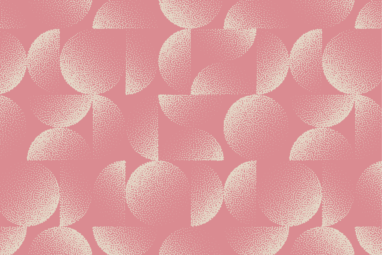 Mantel individual imitación patrones circulares abstractos - TenVinilo