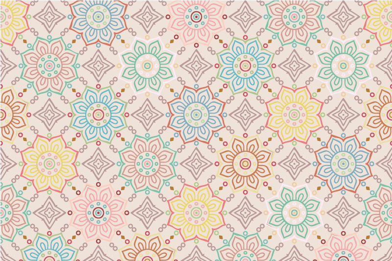 Individual original mesa estampado botánico vivo - TenVinilo