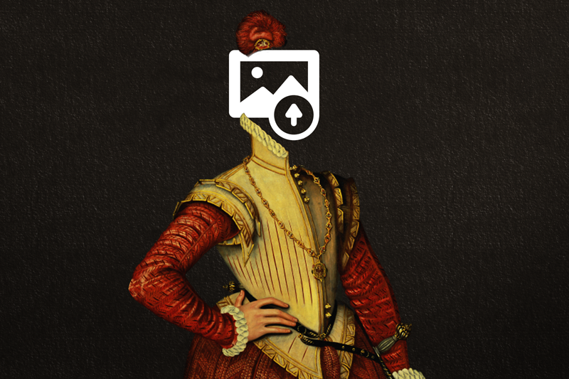 Mantel individual elegante Perro aristócrata - TenVinilo