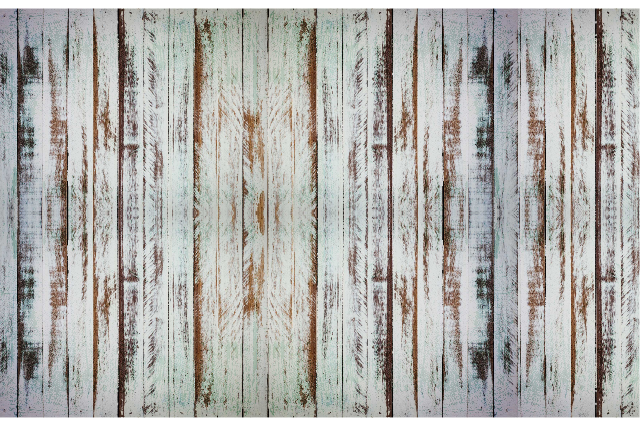 Mantel individual patrón Pelar madera - TenVinilo